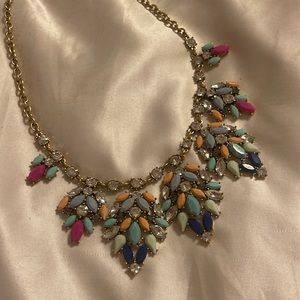 J. Crew Colorful Statement Necklace
